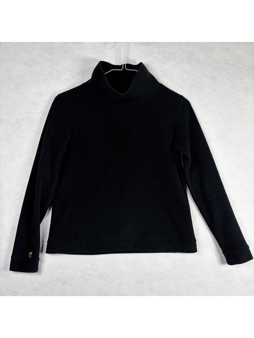 Dudley Stephens Park Slope Turtleneck Fleece Women’s Small Black Pullover